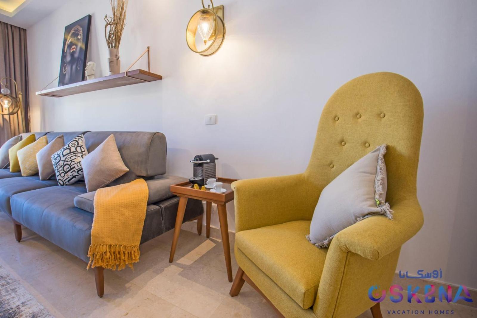 Oskena Azzurra Sahl Hasheesh Apartmán *